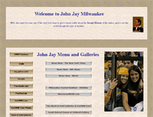 Tablet Screenshot of johnjaymilwaukee.com